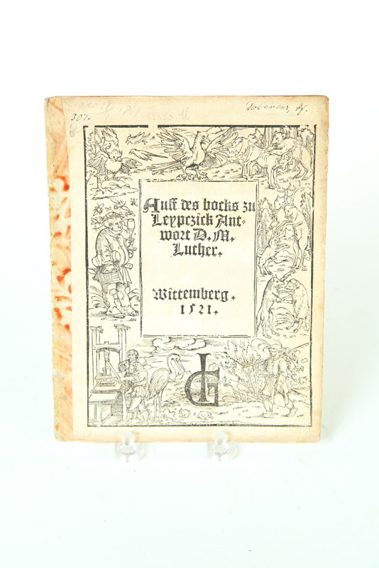 EARLY MARTIN LUTHER IMPRINT Auff 121a4b