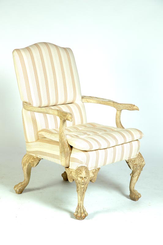 GEORGE III STYLE ARMCHAIR Twentieth 121a51