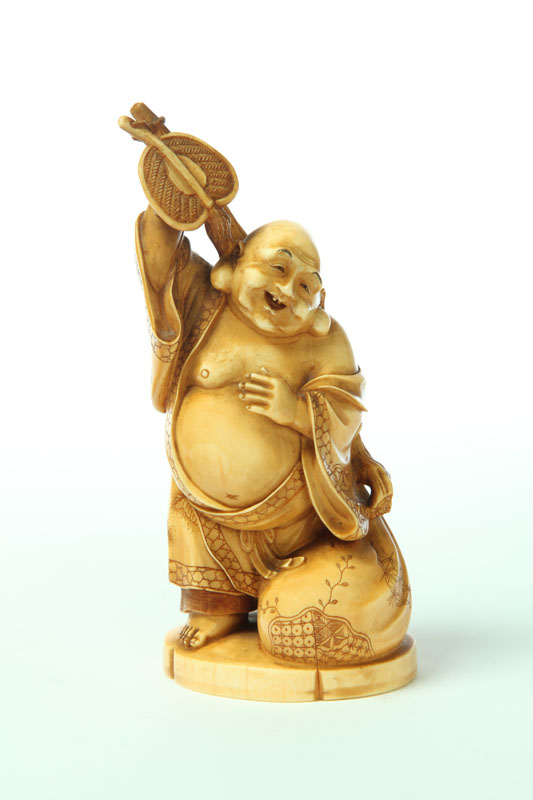 IVORY BUDDHA Asian 1st half 20th 121a6b