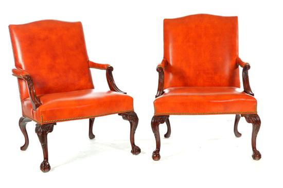  PAIR OF CHIPPENDALE STYLE OPEN 121abe