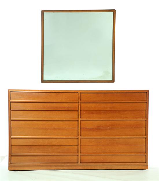 CHEST OF DRAWERS AND MIRROR Designed 121ad5