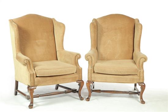  PAIR OF QUEEN ANNE STYLE WING 121b1b