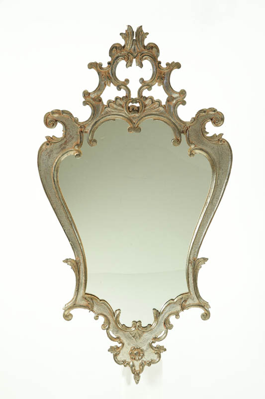 ORNATE CARVED MIRROR  Italian 