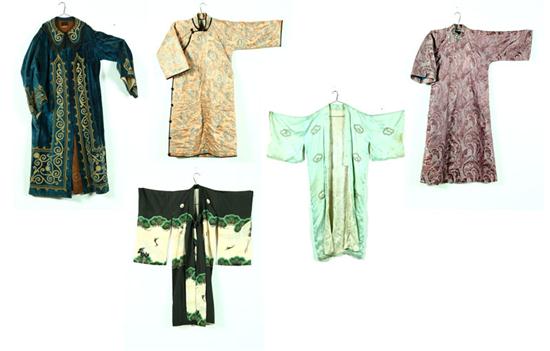 FIVE VARIOUS ROBES Two 20th century 121b74