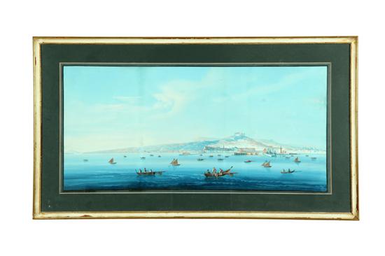 BAY OF NAPLES (ITALIAN SCHOOL  MID 19TH