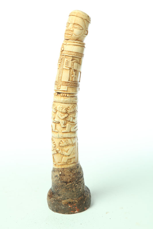 IVORY CARVING.  West Africa  late 19th-early