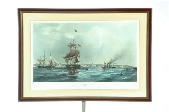 PRINT THE PORT OF LIVERPOOL.  Published