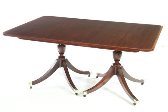 NEOCLASSICAL DINING TABLE Baker 121bfb