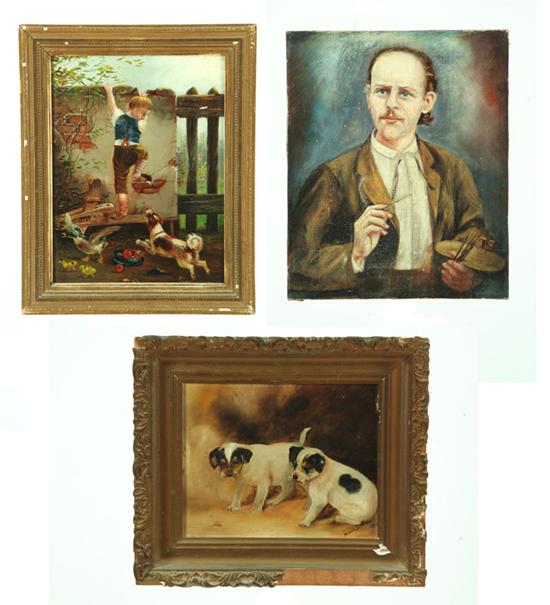 THREE PAINTINGS (AMERICAN SCHOOL