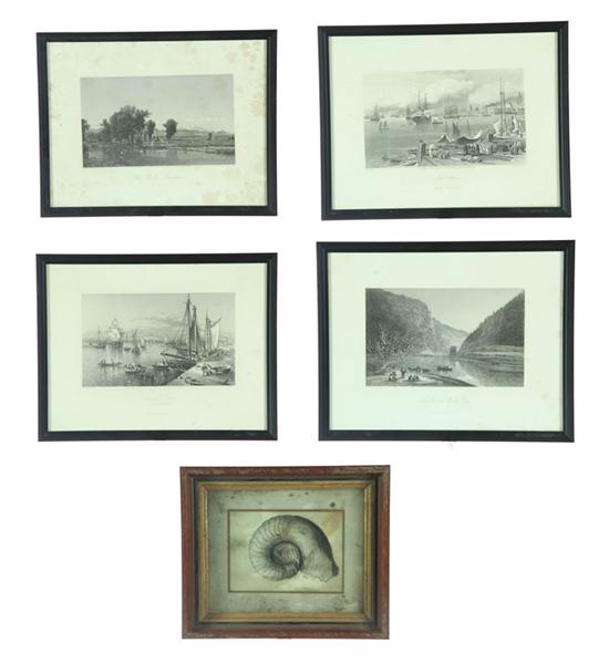 FOUR PRINTS AND A SKETCH American 121c0f