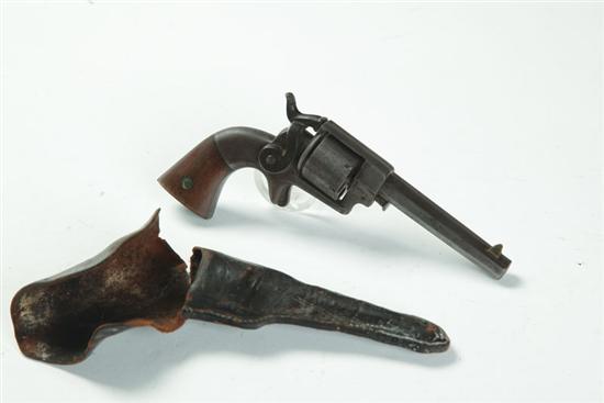 ALLEN & WHEELOCK REVOLVER.  Side