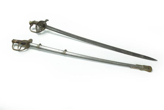 TWO SWORDS.  American  mid 19th