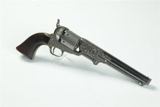 COLT PERCUSSION REVOLVER.  Navy style