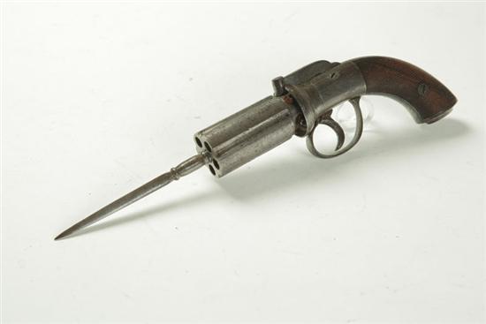 PEPPERBOX REVOLVING PISTOL.  European