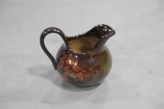 ROOKWOOD CREAMER. Standard glaze creamer