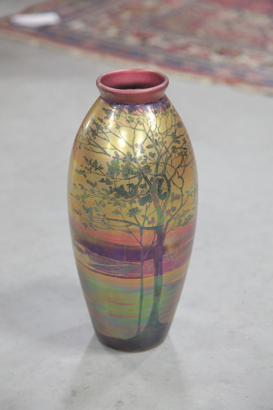 WELLER VASE LaSa pattern Shouldered 121e0d