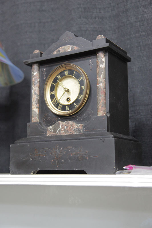 FRENCH MANTEL CLOCK. Eight day