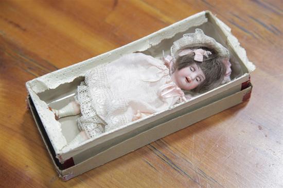 SMALL GERMAN DOLL. Bisque head
