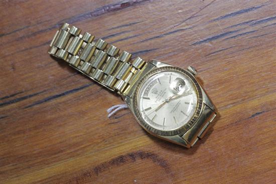 GENTLEMAN S GOLD WATCH Rolex 121ec1