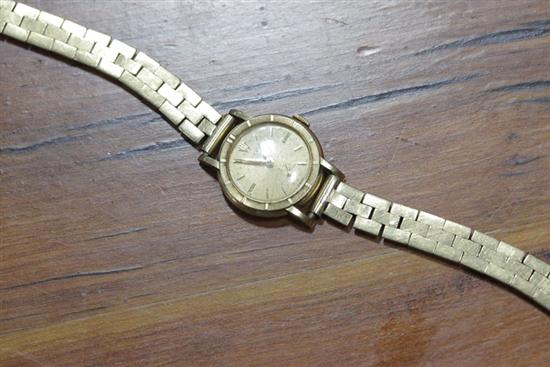 LADIES GOLD WATCH. Rolex with second-dial