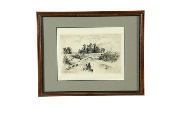 PRINT OF LONG ISLAND LANDSCAPE