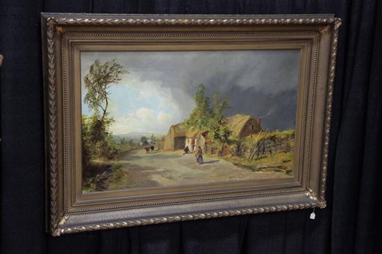 OIL ON CANVAS PAINTING Very finley 121fa2