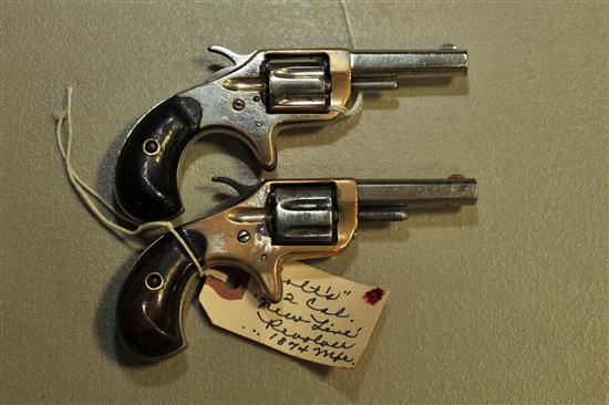 TWO COLT NEW LINE REVOLVERS 22 121fca
