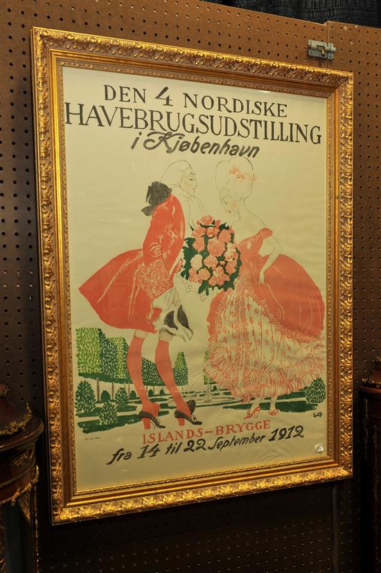 POSTER BY VALDEMAR ANDERSEN DANISH 121ff5