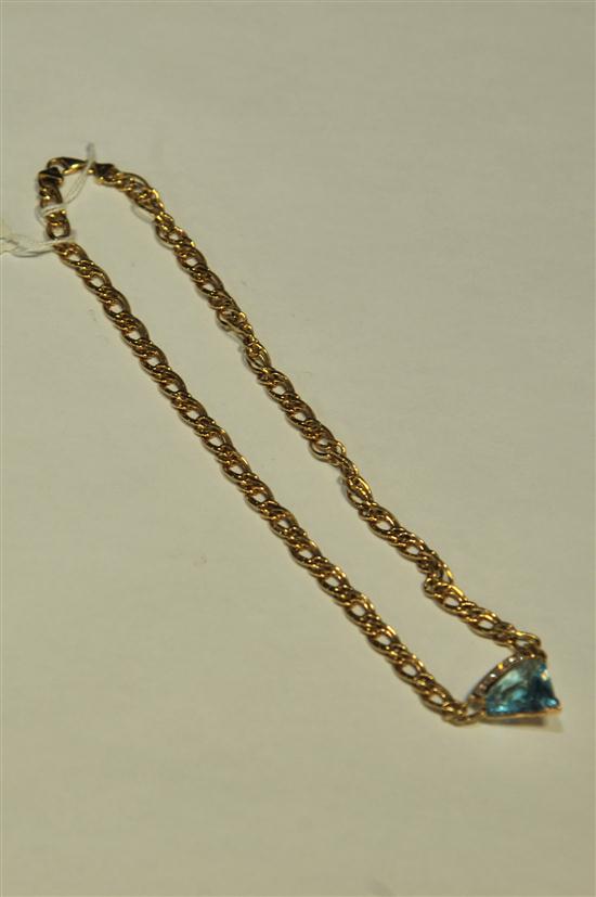 LADIES NECKLACE Marked 14K  12205d