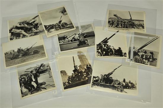 TEN WORLD WAR II PRESS PHOTOGRAPHS  12206e