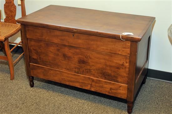 BLANKET CHEST. Maple with some curl