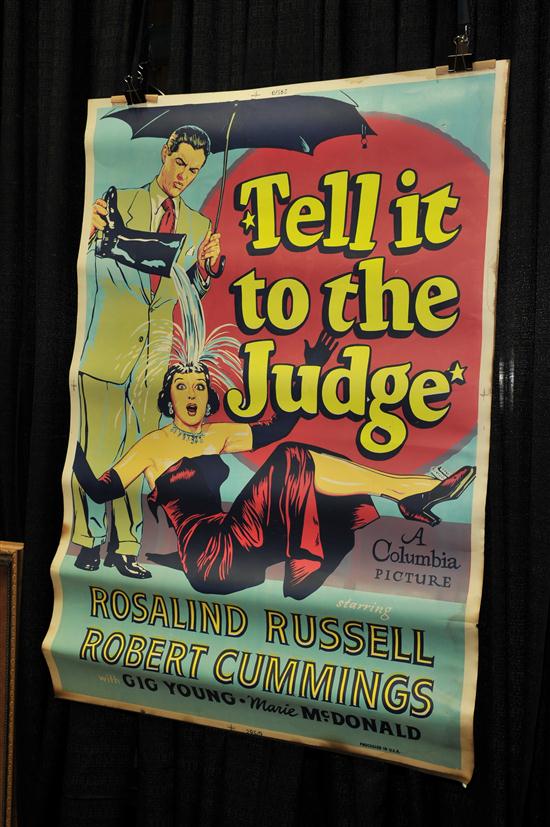 TELL IT TO THE JUDGE MOVIE POSTER.