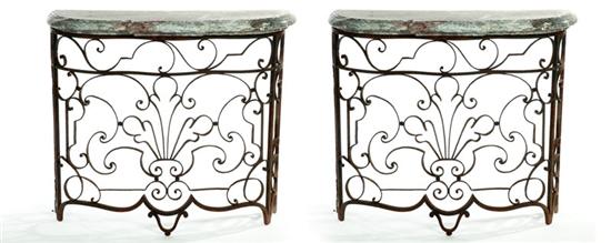  PAIR OF CONSOLE TABLES Twentieth 122163