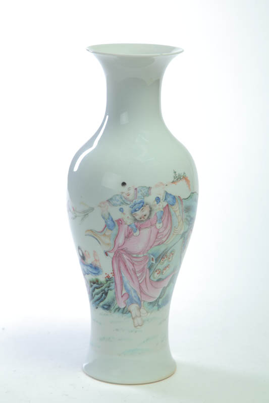 VASE.  China  porcelain. Well-executed