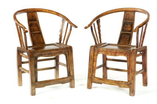 PAIR OF CHAIRS China late 19th 122190