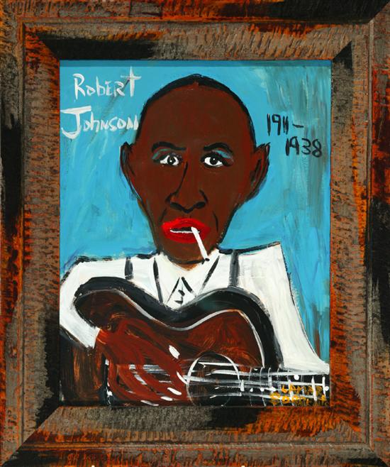 PORTRAIT OF ROBERT JOHNSON BY LAMAR 1221ce