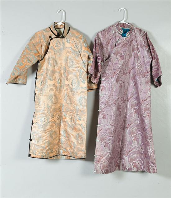 TWO WINTER ROBES China 1st half 20th 12220b