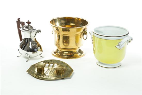 FOUR ITEMS.  European  20th century.