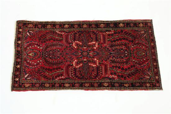 ORIENTAL RUG Ca 1930s Sarouk  1222dc