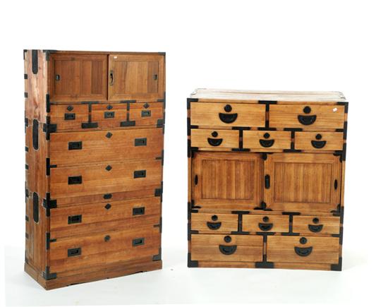 TWO STORAGE CHESTS Probably Korea 1222ef