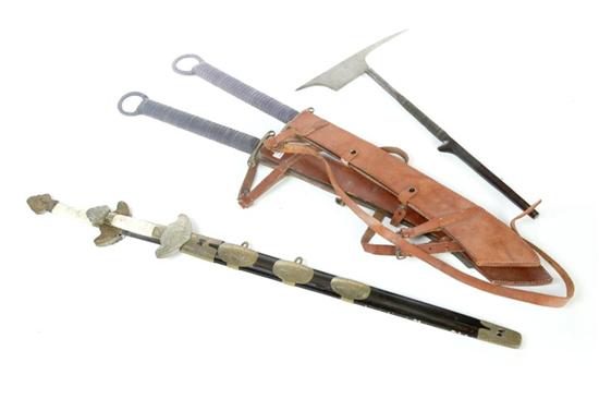  FOUR WEAPONS Asian 20th century  1222fd