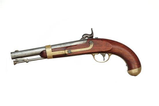 US MODEL 1842 PERCUSSION PISTOL.  H.