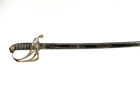 SWORD.  England  mid 19th century. Officers