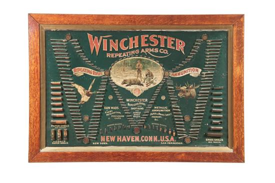 WINCHESTER MODEL 1897 CARTRIDGE BOARD.