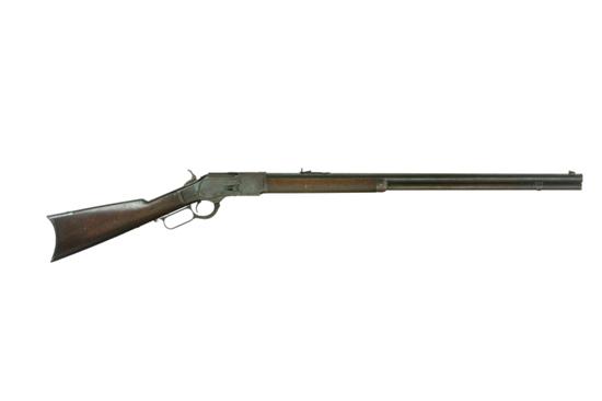 WINCHESTER MODEL 1873 LEVER ACTION RIFLE.