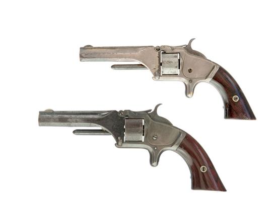 TWO SMITH AND WESSON MODEL NO. 1 SECOND