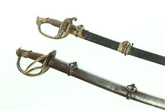 TWO SWORDS.  American  mid 19th