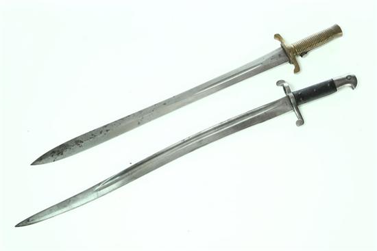 TWO SABER BAYONETS England mid 1224c0