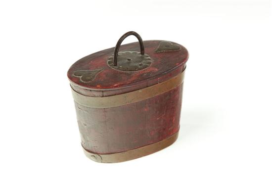 MINIATURE BUCKET.  American  late