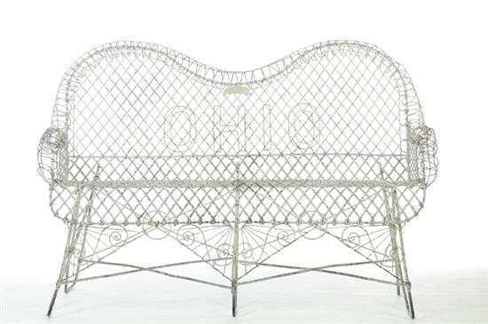 OHIO WIRE GARDEN BENCH Cincinnati 122563